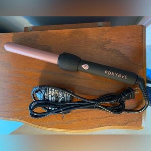 FoxyBae Rose Gold 25mm Curling Wand Curling Iron | Limited Edition